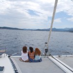 Enjoying the sailing